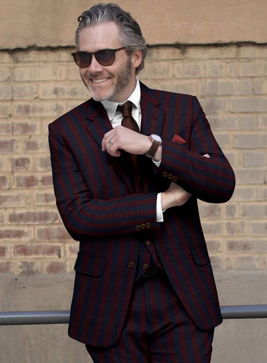 Sartori Vasco Stripe Soft Tweed Suit