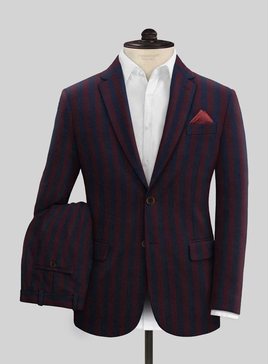 Sartori Vasco Stripe Soft Tweed Suit