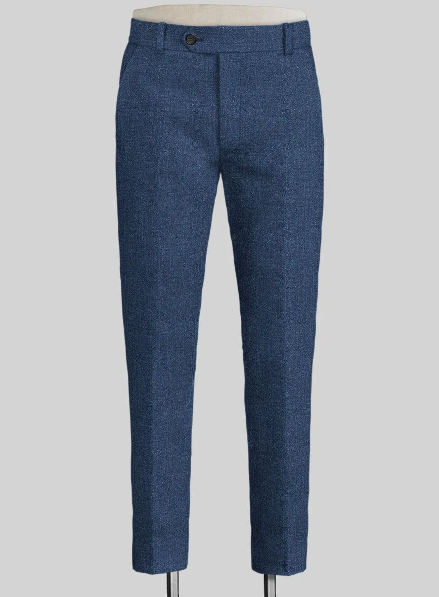 Solbiati Denim Dark Blue Linen Suit