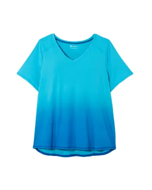 Sorrel Tee with Cutout Details | Light Blue / Turquoise