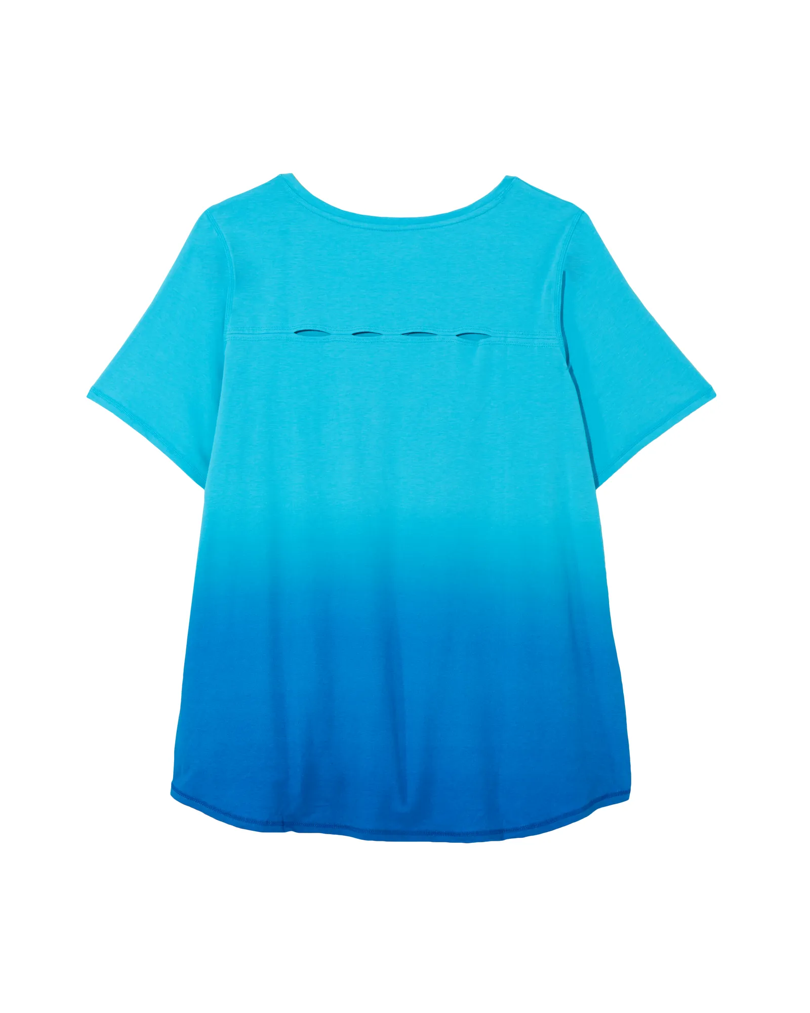 Sorrel Tee with Cutout Details | Light Blue / Turquoise