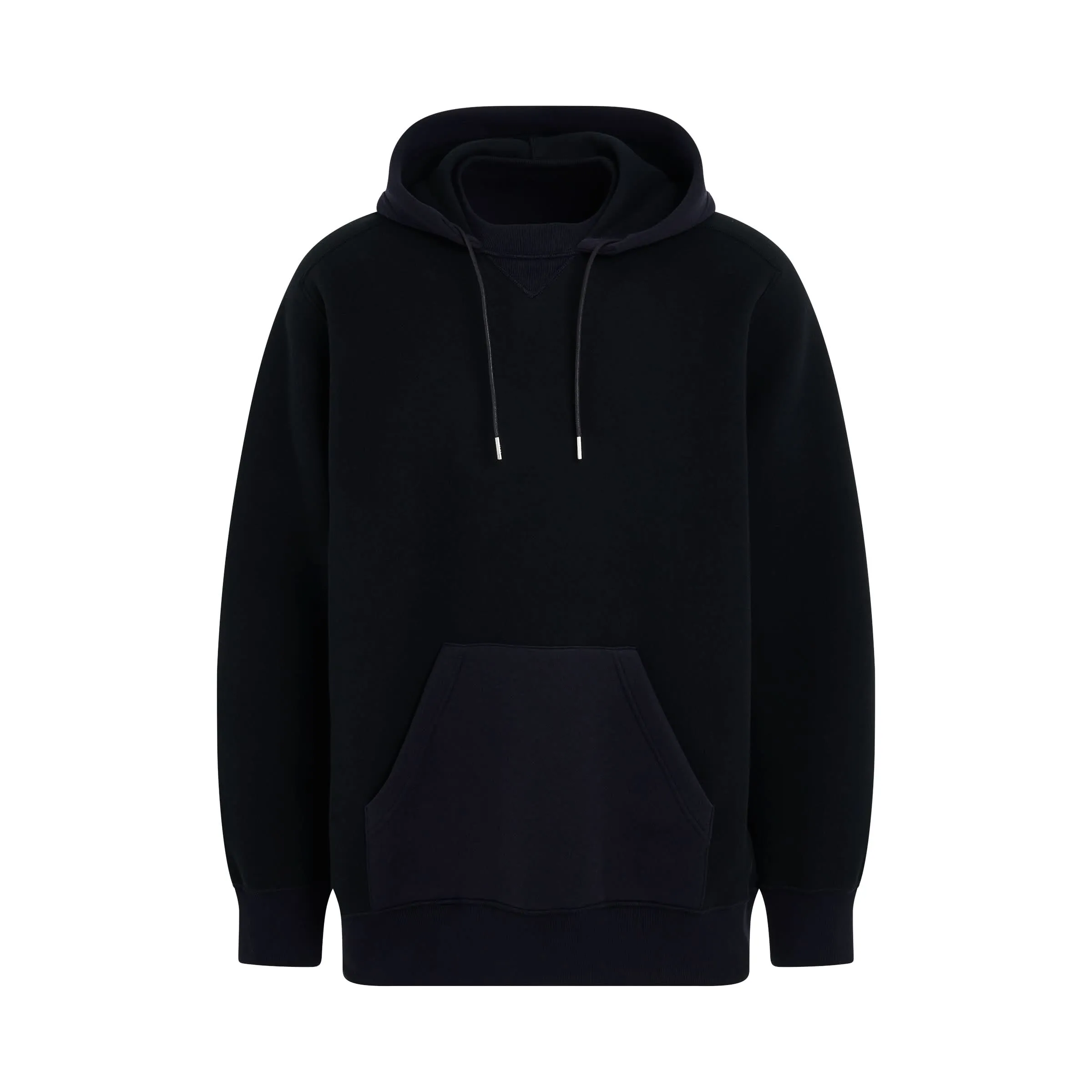 Sponge Sweat Mix Hoodie in Black