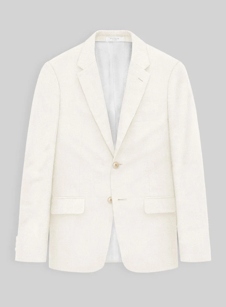 Stylbiella Cream Linen Suit