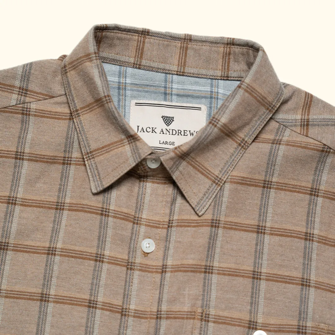 Windsor Cotton Shirt | Timber Pane