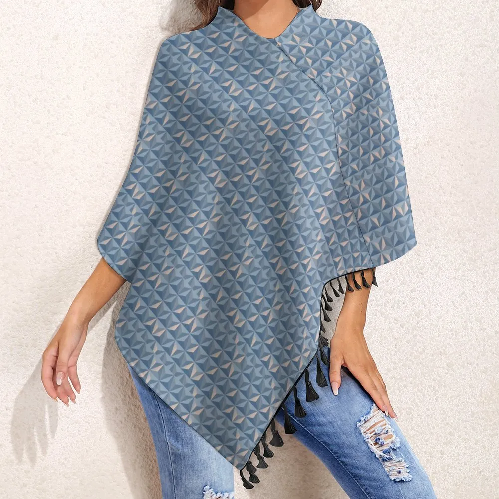 World Traveler Tassel Cape